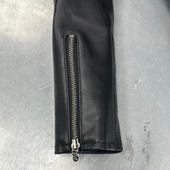 “Straight to Hell” black leather jacket - Picture 7 of 10